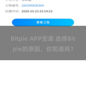 Bitpie APP安装 选择Bitpie的原因，你知道吗？