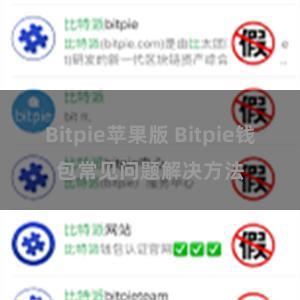 Bitpie苹果版 Bitpie钱包常见问题解决方法