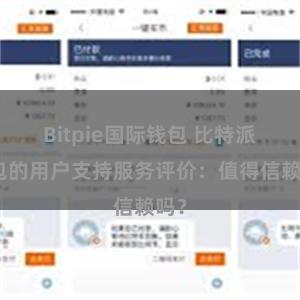 Bitpie国际钱包 比特派钱包的用户支持服务评价：值得信赖吗？