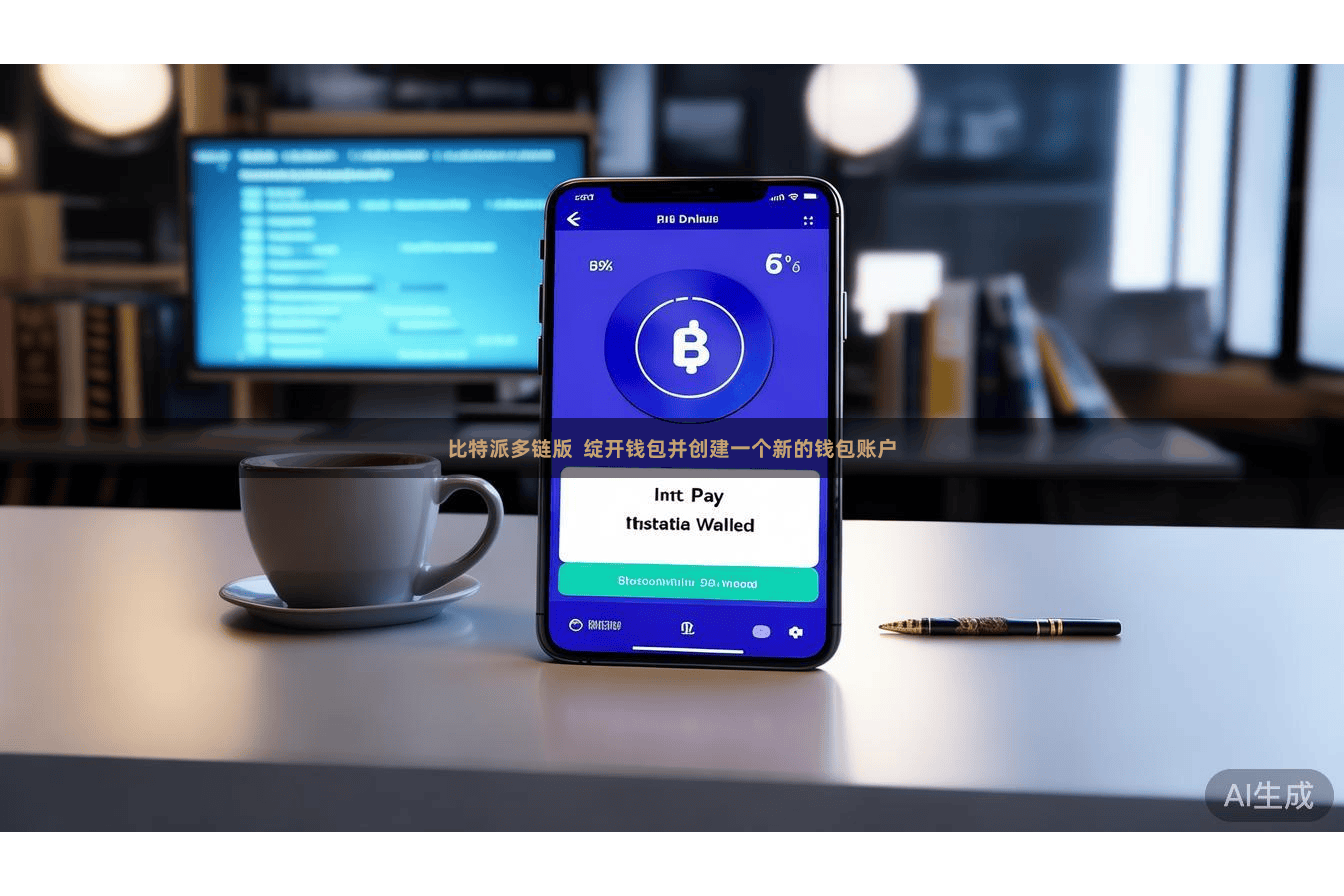 比特派多链版  绽开钱包并创建一个新的钱包账户